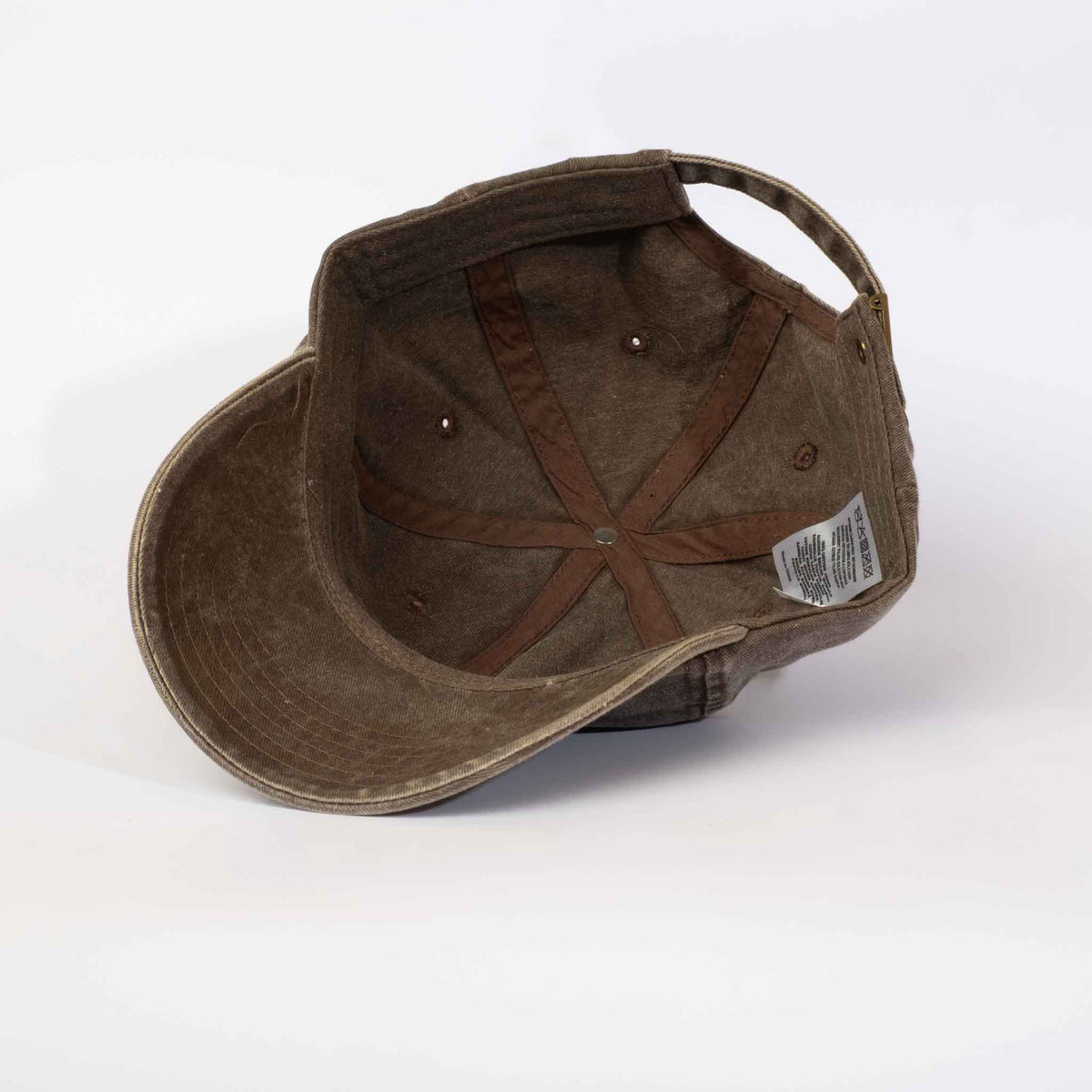 Low profile Vintage Cap | Brown / Black