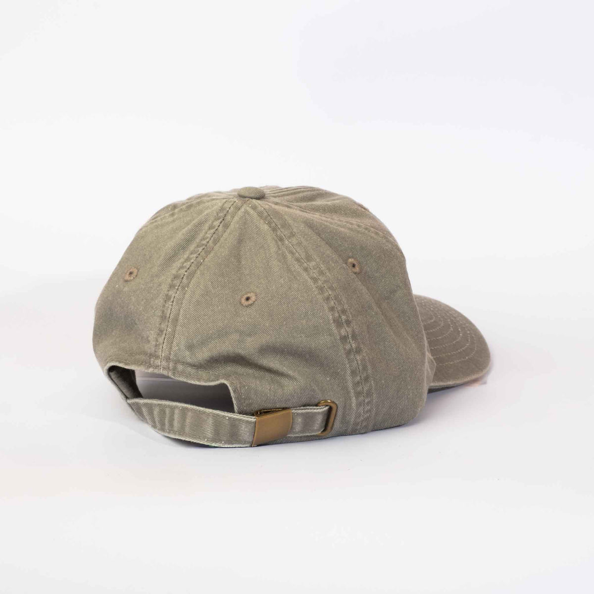 Low profile Vintage Cap | Grey / Leather