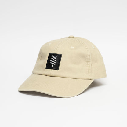 Low profile Vintage Cap | Sand / Black