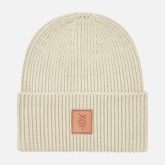 Oversized Cuffed Beanie | Oatmeal