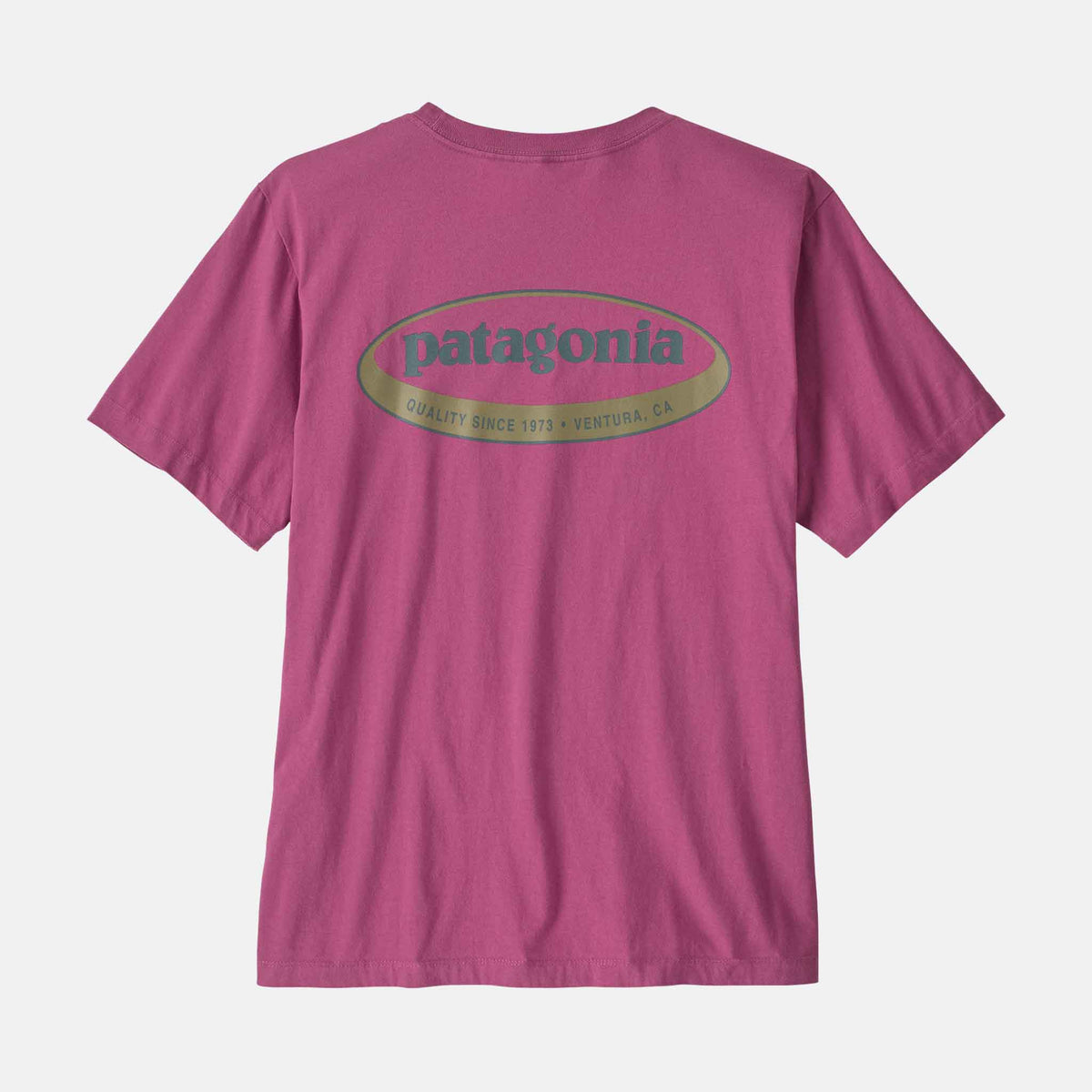 95 Oval Logo T-Shirt | Faded Magenta