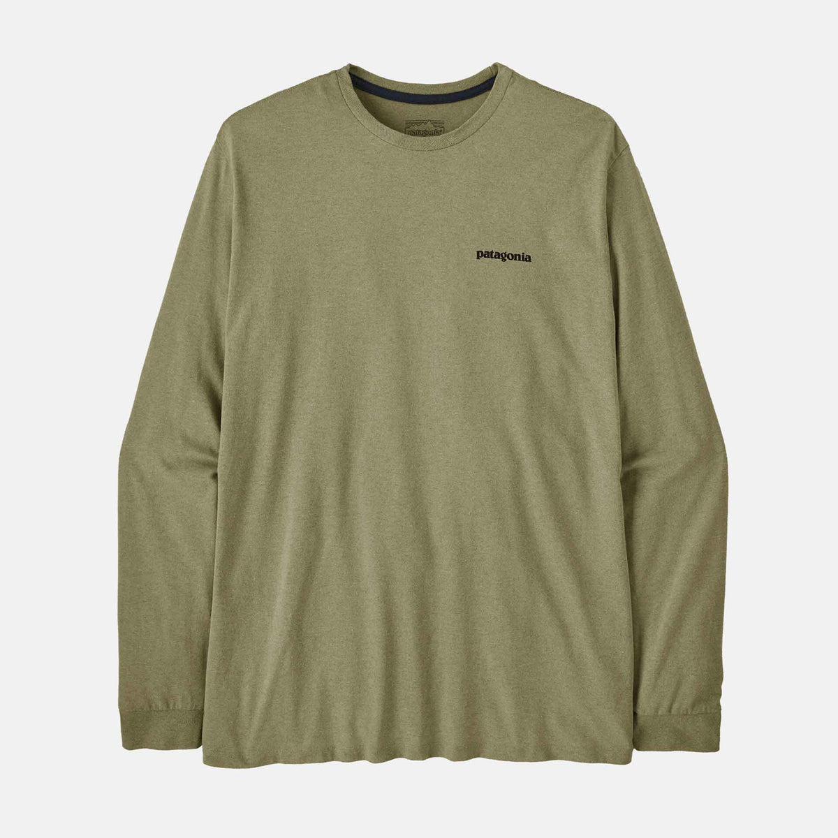 L/S P-6 Logo Responsibili-Tee | P-6 Outline Gumtree Green