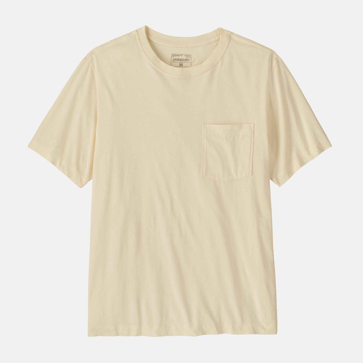 Daily Pocket Tee | Undyed Natural