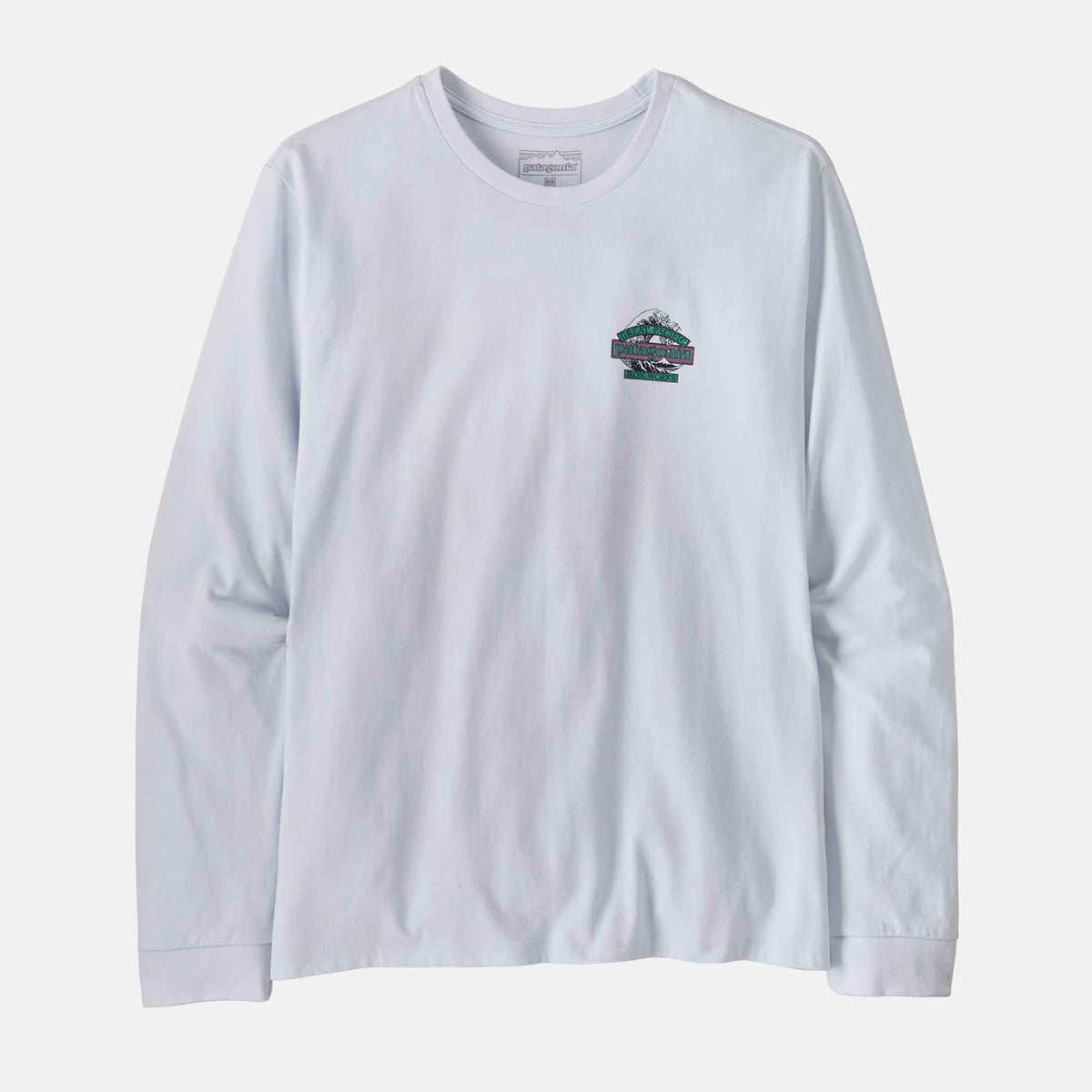 L/S Great Waves Responsibili-Tee | White
