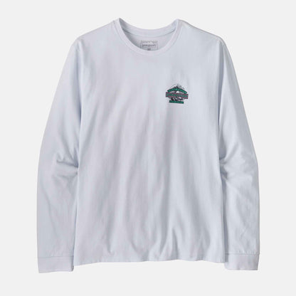 L/S Great Waves Responsibili-Tee | White