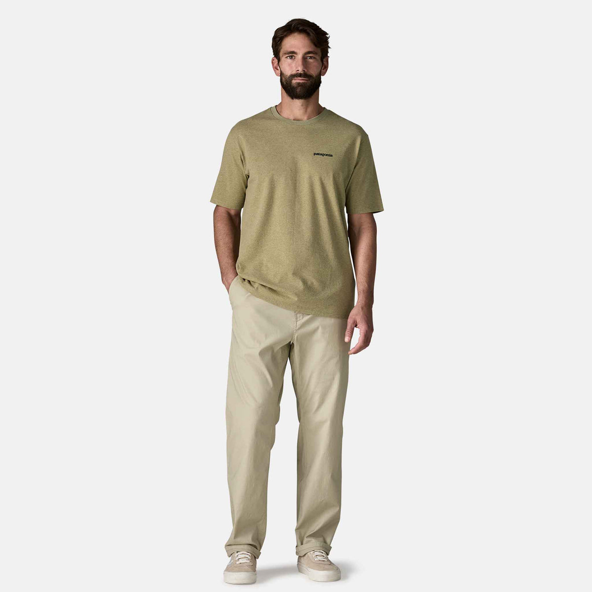 P-6 Logo Responsibili-Tee | P-6 Outline Gumtree Green