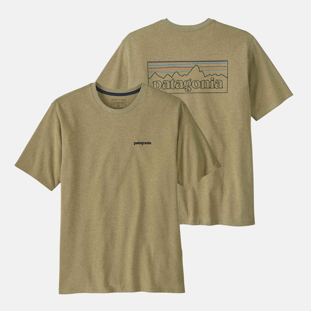 P-6 Logo Responsibili-Tee | P-6 Outline Gumtree Green