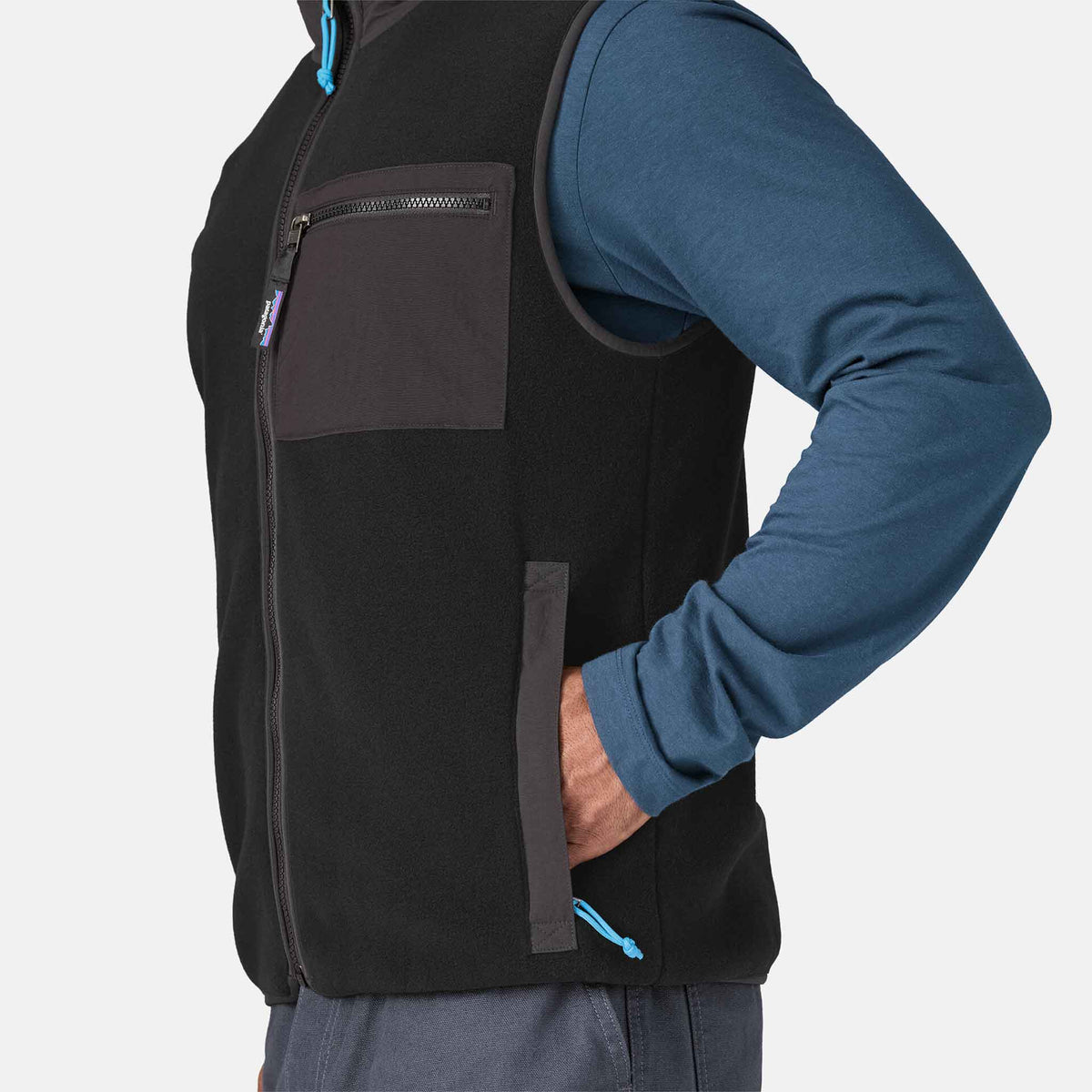 Synch Vest | Black Solid