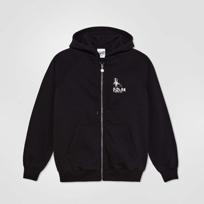 Default Zip Hoodie Reaper | Black
