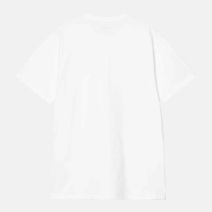 JW Färgstänkta Berg Regular Tee | Vit