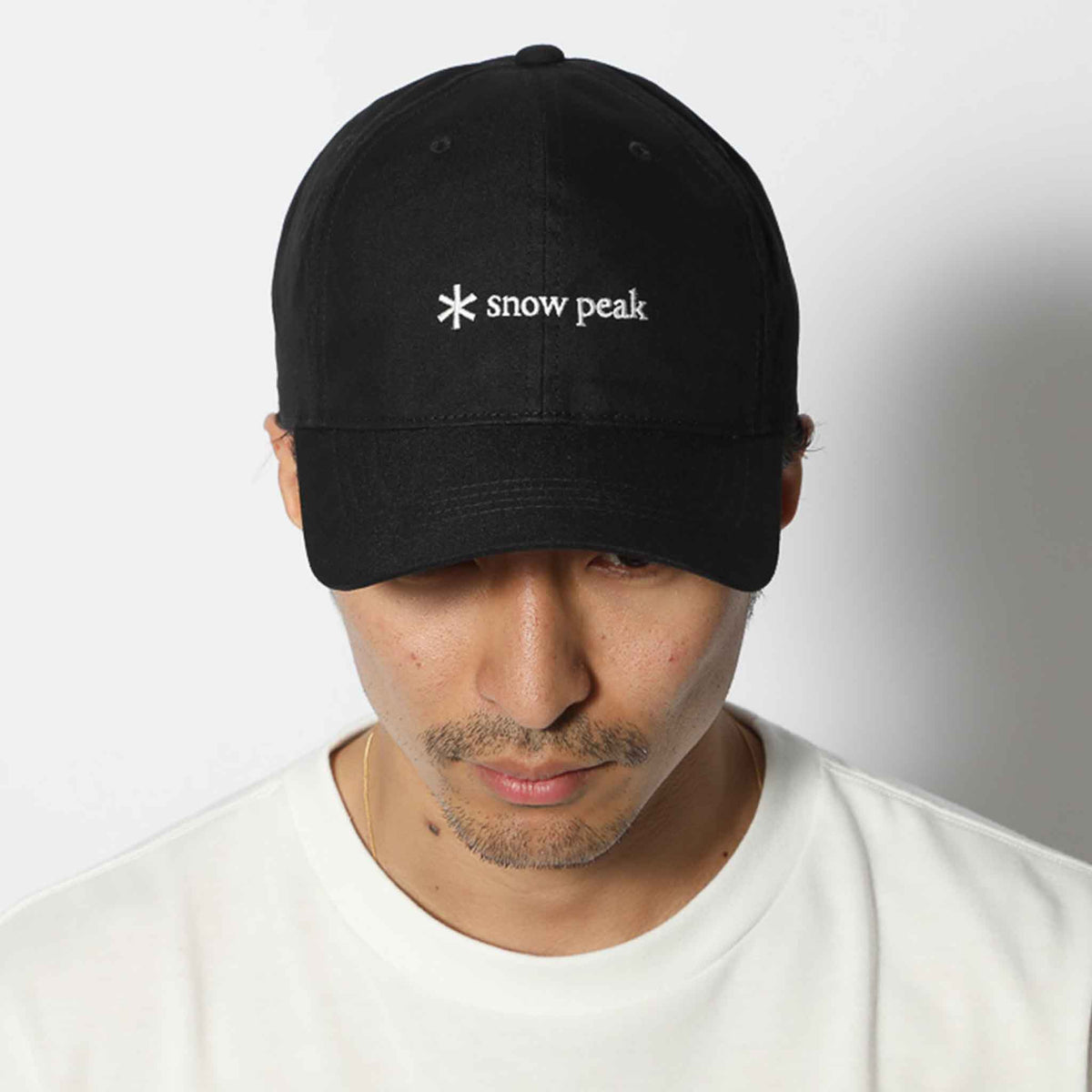 Snow Peak Logo Cap | Black