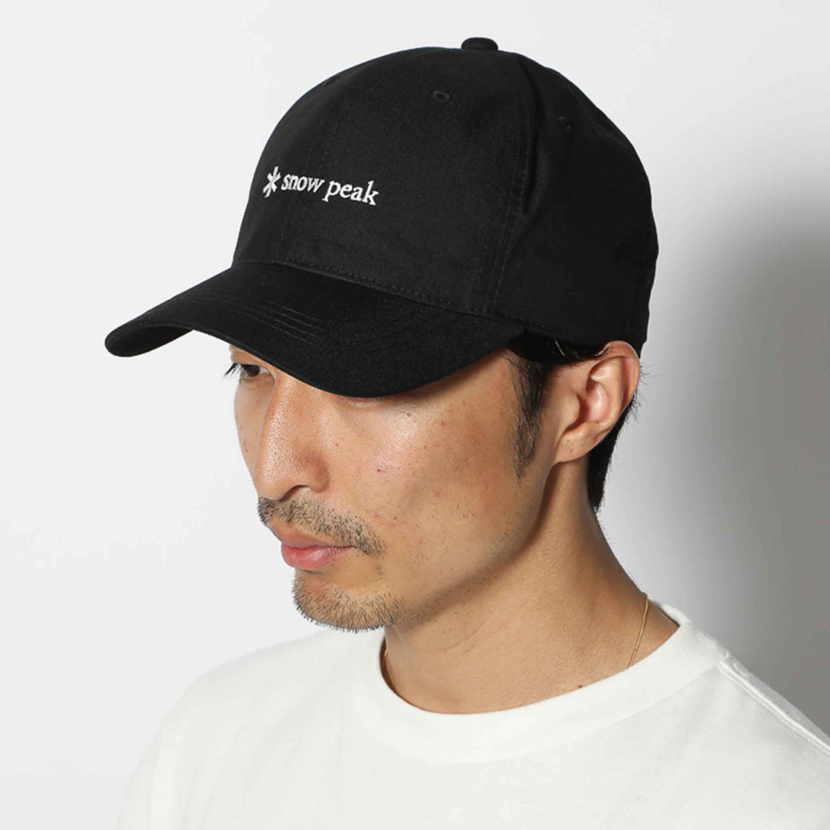 Snow Peak Logo Cap | Black