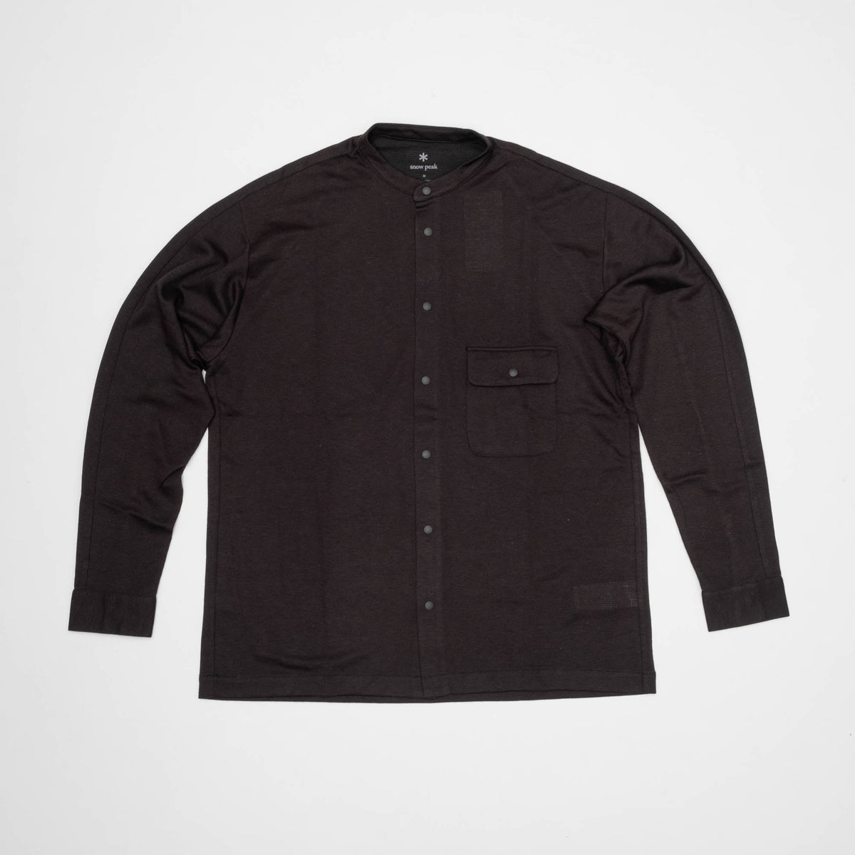 Pe/Wo Grid Shirt | Black