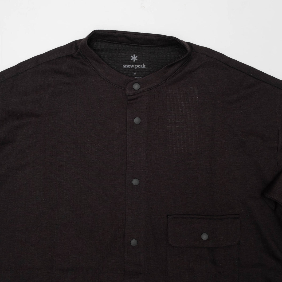 Pe/Wo Grid Shirt | Black