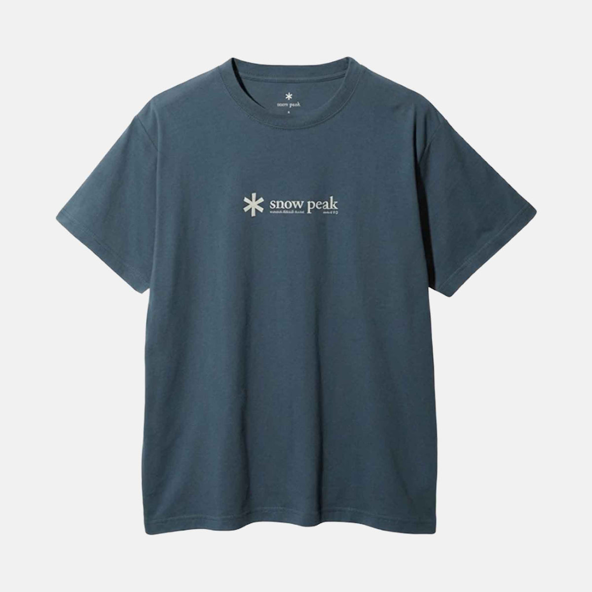 Soft Cotton Logo Short Sleeve T-Shirt | Blue