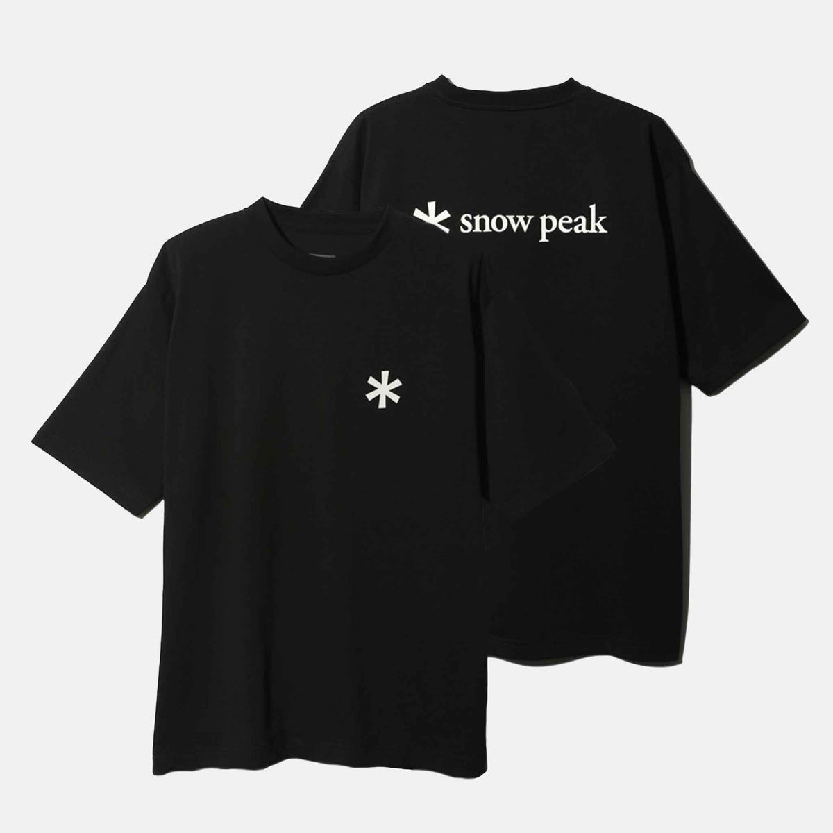 SP Back Printed Logo T shirt | Black