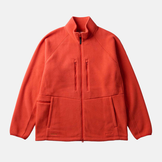 Water-Repellent Fleece Jacket | Orange