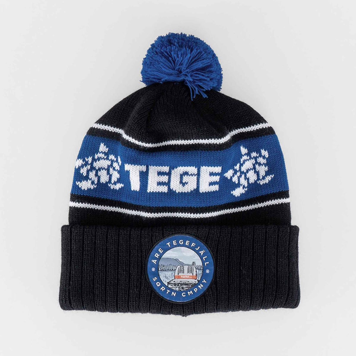 Tege Pom Pom Mössa | Svart