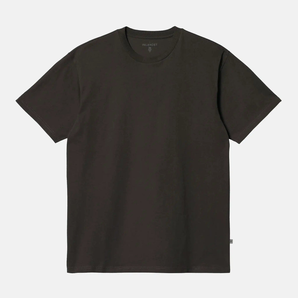 En kraftigare vanlig T-Shirt | Brun