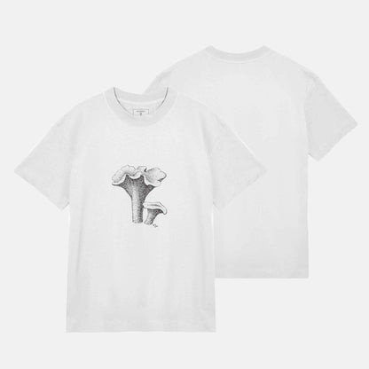 JW Kantarell Boxy Tee | Vit