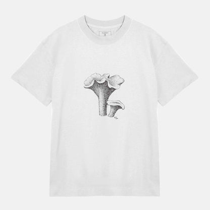 JW Kantarell Boxy Tee | Vit