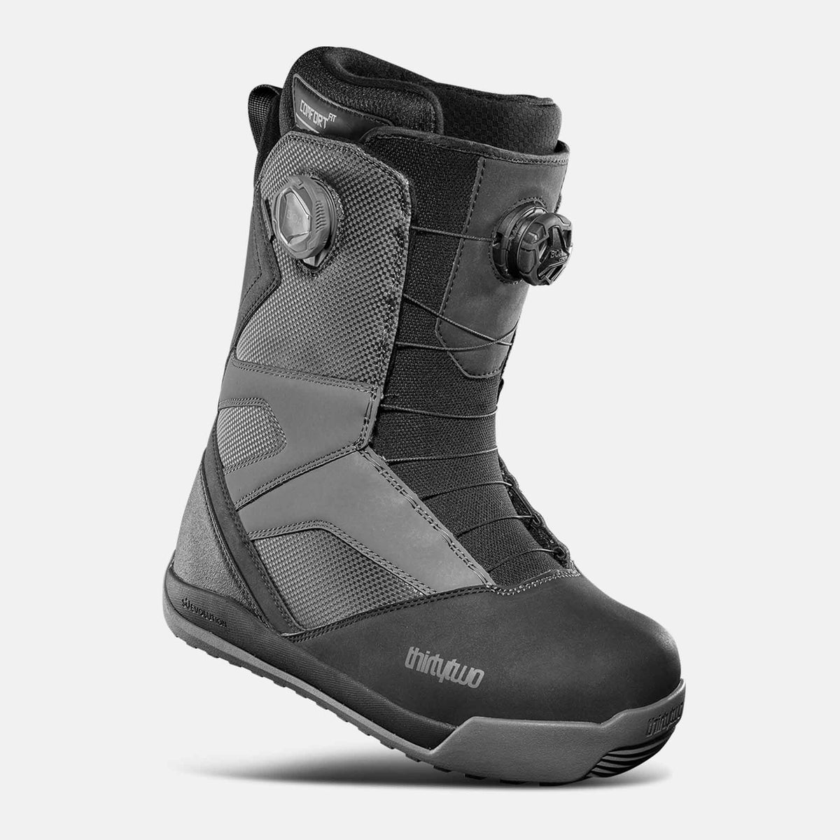 STW Double Boa | Black/Charcoal