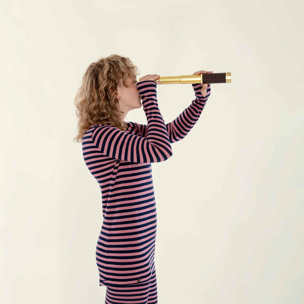 Glint 170g Womens Long Sleeve | Stripe