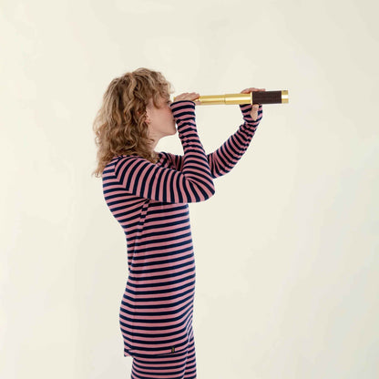 Glint 170g Womens Long Sleeve | Stripe