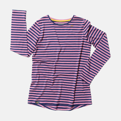 Glint 170g Womens Long Sleeve | Stripe