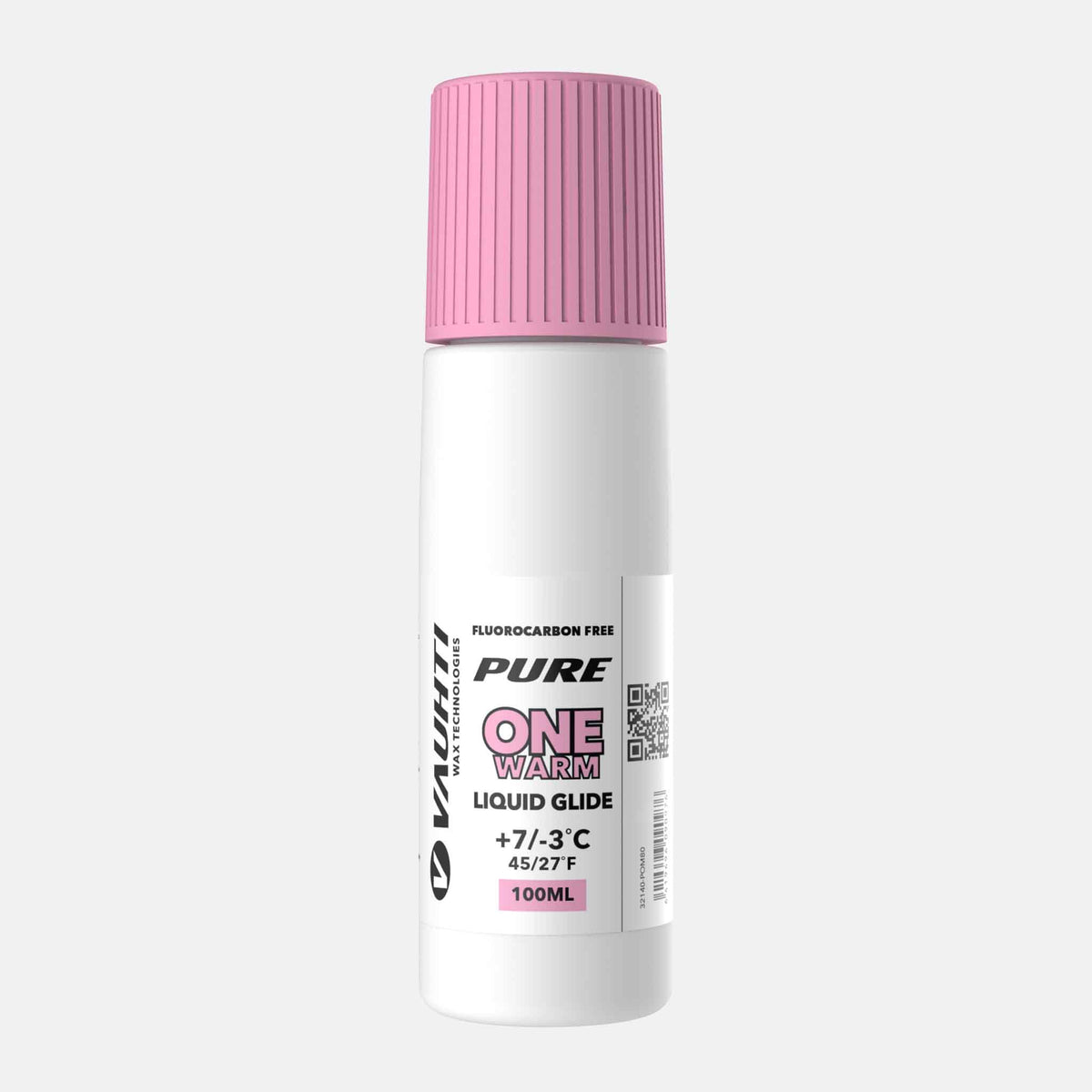 Pure One Warm Liquid Glide 100ml, +7 till -3 | Pink