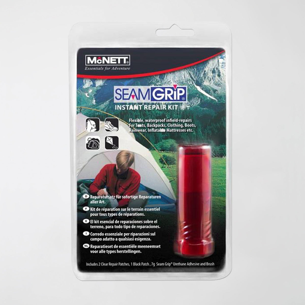 Seam Grip 7g Field Repair Kit in Calmshell