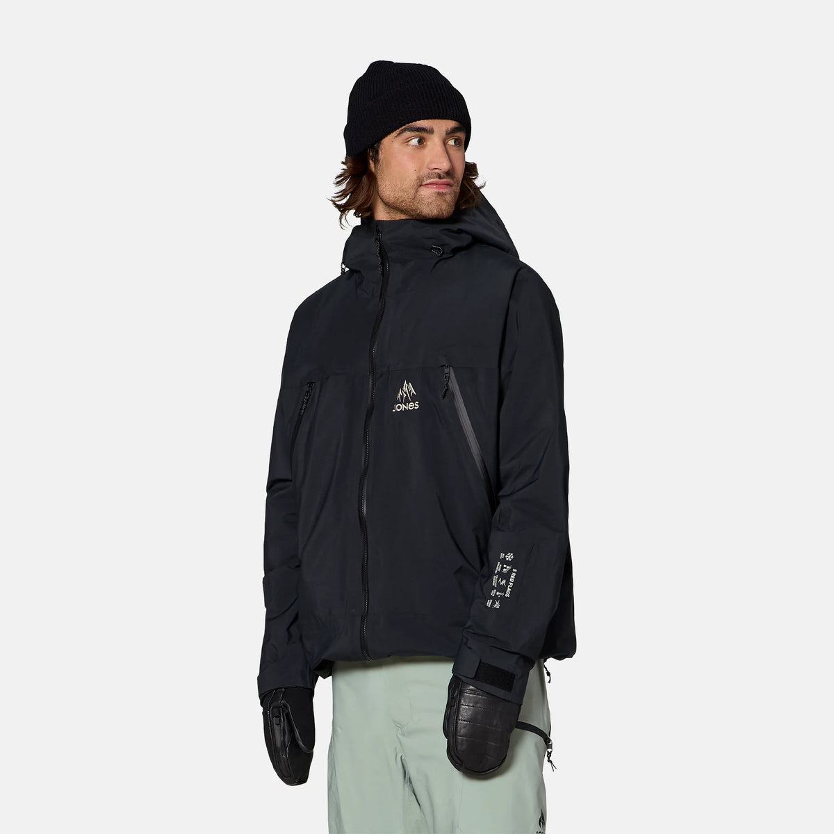 Deeper Gore-Tex Jacket | Stealth Black