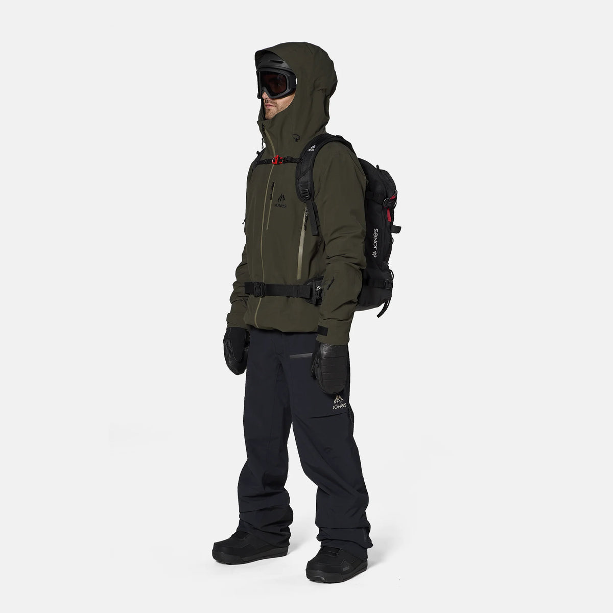 Further 3L Stretch Jacket | Midnight Green