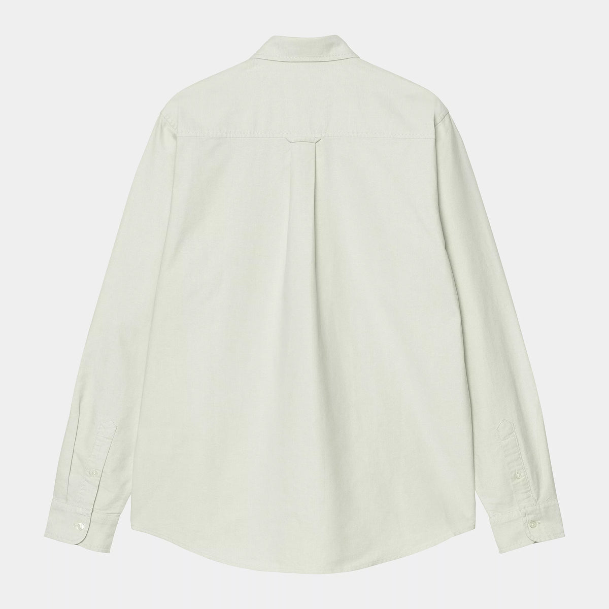 L/S C-Logo Shirt | Pale Olive / White