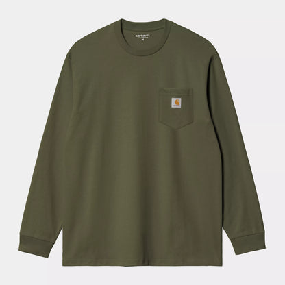 L/S Pocket T-Shirt | Dollar Green