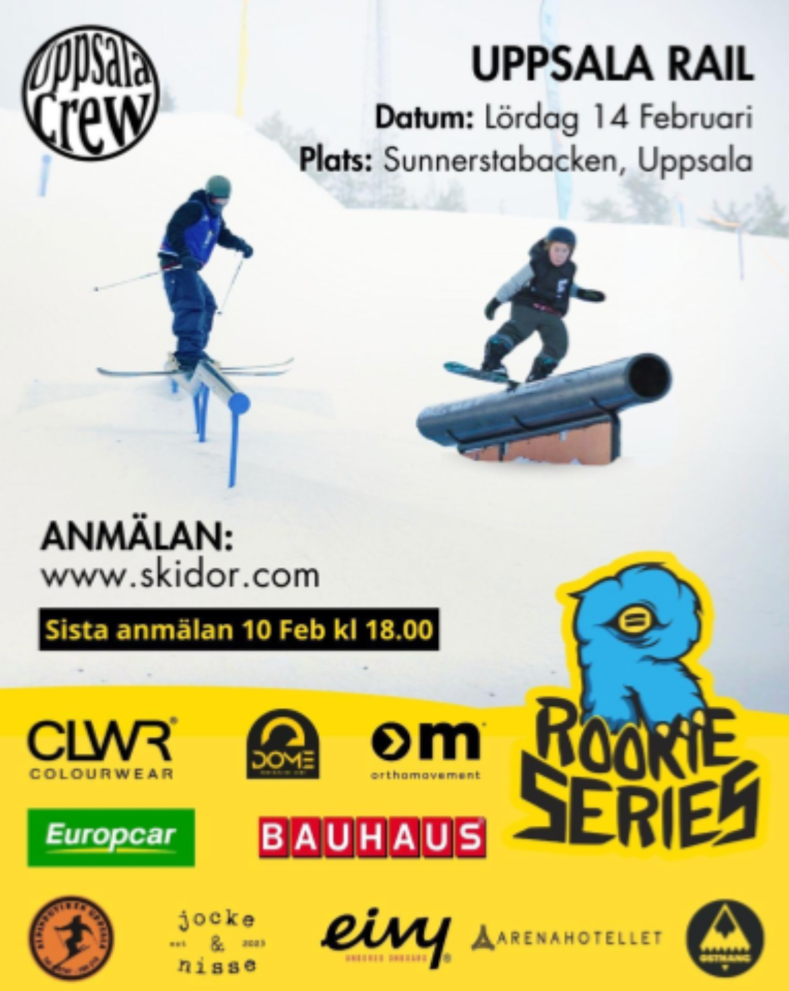Rookie Series - Rail - Uppsala