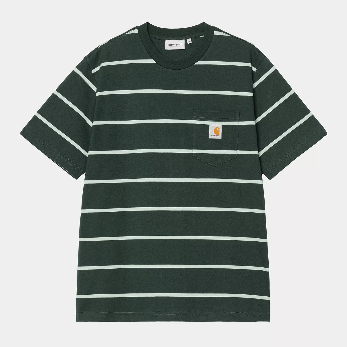 S/S Aiken Pocket T-Shirt | Aiken Stripe, Conifer