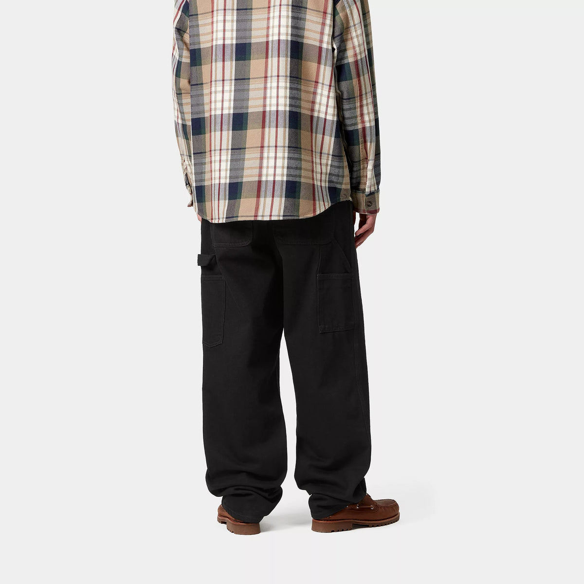 Single Knee Pant | Black rinse
