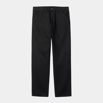 Single Knee Pant | Black rinse