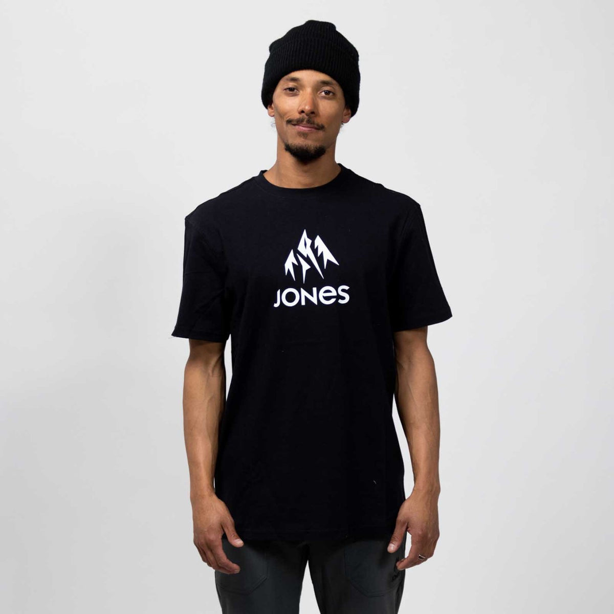 Truckee Organic Cotton Tee | Stealth Black